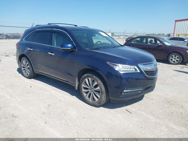 2014 Acura Mdx Technology Package მანქანა იყიდება აუქციონზე, vin: 5FRYD4H40EB027566, აუქციონის ნომერი: 45083159