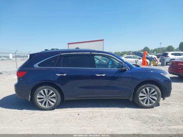 2014 Acura Mdx Technology Package მანქანა იყიდება აუქციონზე, vin: 5FRYD4H40EB027566, აუქციონის ნომერი: 45083159