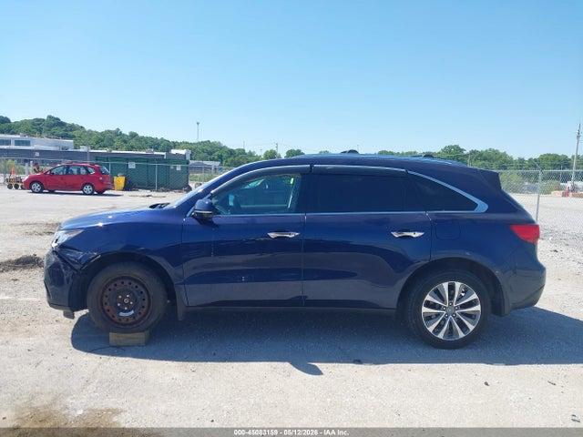 2014 Acura Mdx Technology Package მანქანა იყიდება აუქციონზე, vin: 5FRYD4H40EB027566, აუქციონის ნომერი: 45083159