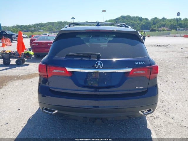 2014 Acura Mdx Technology Package მანქანა იყიდება აუქციონზე, vin: 5FRYD4H40EB027566, აუქციონის ნომერი: 45083159