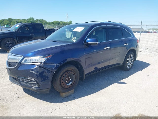 2014 Acura Mdx Technology Package მანქანა იყიდება აუქციონზე, vin: 5FRYD4H40EB027566, აუქციონის ნომერი: 45083159
