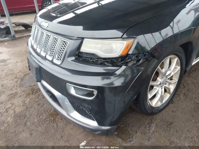 Продажа на аукционе авто 2014 Jeep Grand Cherokee Summit, vin: 1C4RJFJT3EC100406, номер лота: 45083162