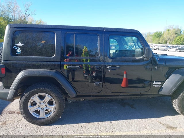 2019 Jeep Wrangler Unlimited Sport S 4x4 მანქანა იყიდება აუქციონზე, vin: 1C4HJXDG4KW678914, აუქციონის ნომერი: 45083184