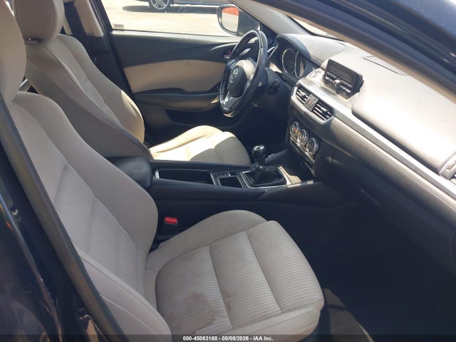 2016 Mazda Mazda6 I Sport მანქანა იყიდება აუქციონზე, vin: JM1GJ1U56G1460968, აუქციონის ნომერი: 45083188