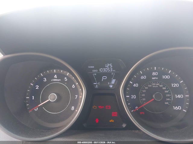 45083205 :رقم المزاد ، 5NPDH4AE5DH298095 vin ، 2013 Hyundai Elantra Limited مزاد بيع