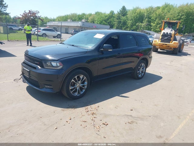 2020 Dodge Durango Gt Plus Awd მანქანა იყიდება აუქციონზე, vin: 1C4RDJDG5LC308602, აუქციონის ნომერი: 45083227