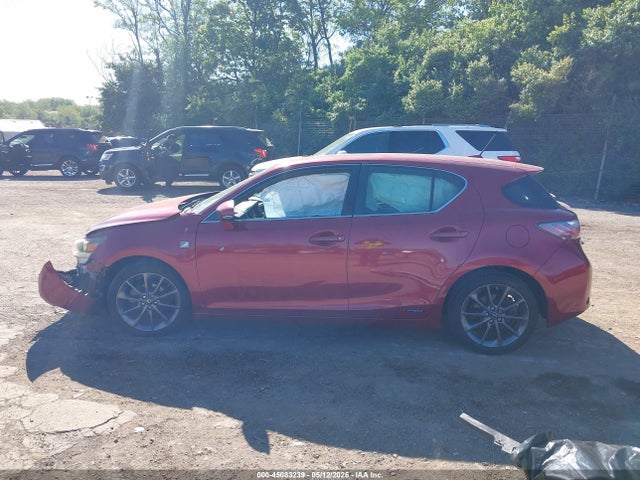 45083239 :رقم المزاد ، JTHKD5BH2D2164551 vin ، 2013 Lexus Ct 200h مزاد بيع