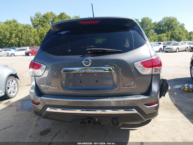 Продаж на аукціоні авто 2016 Nissan Pathfinder Platinum, vin: 5N1AR2MMXGC610799, номер лоту: 45083256