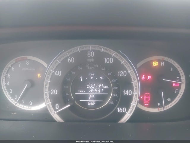 2016 Honda Accord Ex-l მანქანა იყიდება აუქციონზე, vin: 1HGCR2F88GA071819, აუქციონის ნომერი: 45083257
