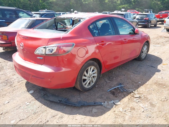 2013 Mazda Mazda3 I Touring მანქანა იყიდება აუქციონზე, vin: JM1BL1V8XD1711838, აუქციონის ნომერი: 45083264
