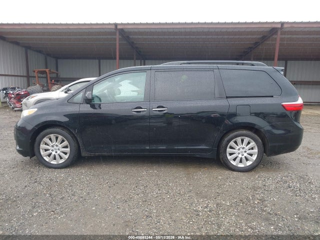 2015 Toyota Sienna Xle Premium 7 Passenger მანქანა იყიდება აუქციონზე, vin: 5TDDK3DC6FS097972, აუქციონის ნომერი: 45083344