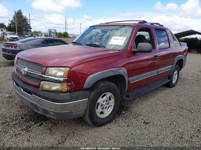 2004 Chevrolet Avalanche 1500 მანქანა იყიდება აუქციონზე, vin: 3GNEC12T44G158831, აუქციონის ნომერი: 45083374