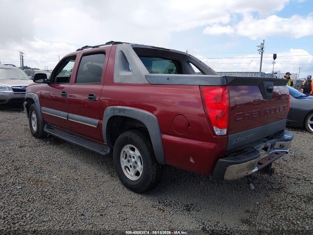 2004 Chevrolet Avalanche 1500 მანქანა იყიდება აუქციონზე, vin: 3GNEC12T44G158831, აუქციონის ნომერი: 45083374