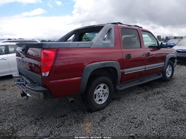 2004 Chevrolet Avalanche 1500 მანქანა იყიდება აუქციონზე, vin: 3GNEC12T44G158831, აუქციონის ნომერი: 45083374