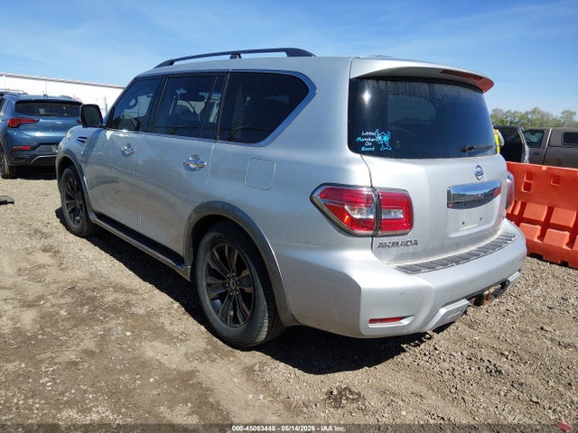 Продажа на аукционе авто 2017 Nissan Armada Platinum, vin: JN8AY2NE8H9704956, номер лота: 45083448