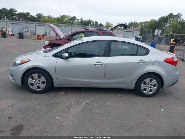 2016 Kia Forte Lx მანქანა იყიდება აუქციონზე, vin: KNAFX4A69G5560559, აუქციონის ნომერი: 45083502