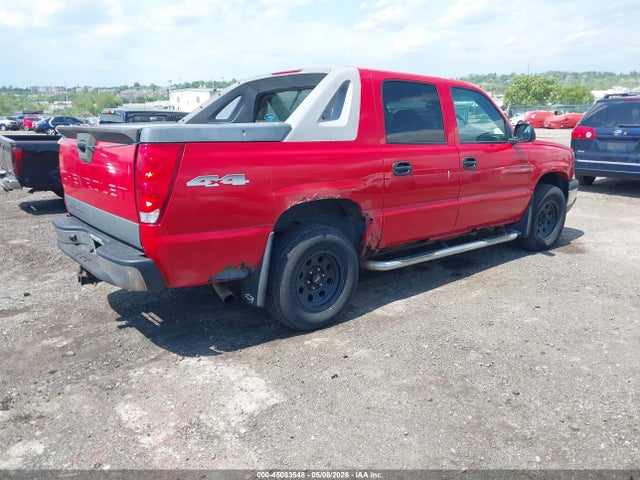 Продаж на аукціоні авто 2004 Chevrolet Avalanche 1500, vin: 3GNEK12T74G272745, номер лоту: 45083548