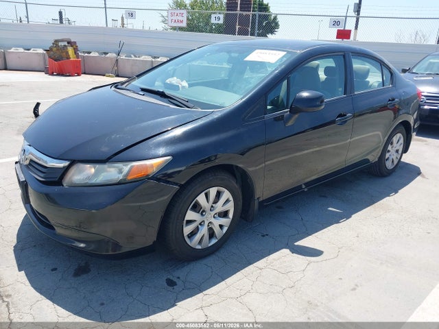 Продажа на аукционе авто 2012 Honda Civic Lx, vin: 19XFB2F56CE311933, номер лота: 45083552