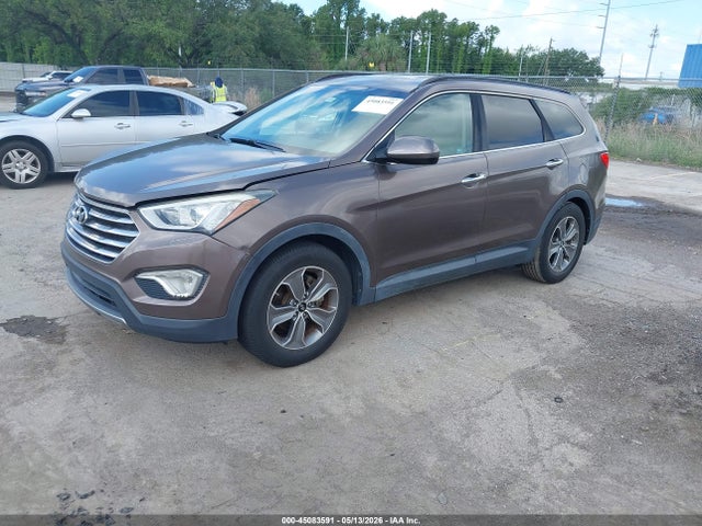 2015 Hyundai Santa Fe Gls მანქანა იყიდება აუქციონზე, vin: KM8SM4HF7FU089303, აუქციონის ნომერი: 45083591