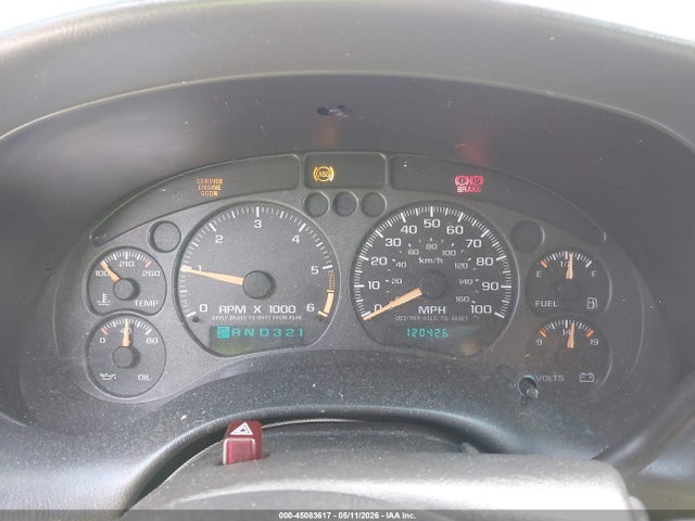 Продаж на аукціоні авто 2003 Chevrolet S-10 Ls, vin: 1GCCS19X638227177, номер лоту: 45083617