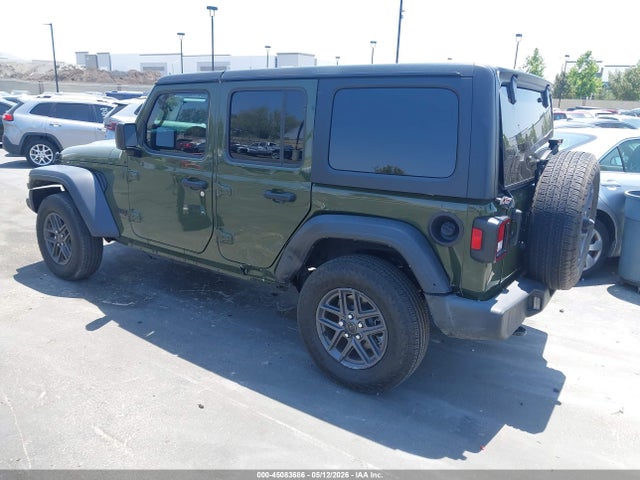 Aukcja sprzedaży 2024 Jeep Wrangler 4-door Sport S 4x4, vin: 1C4PJXDN8RW110105, numer aukcji: 45083686