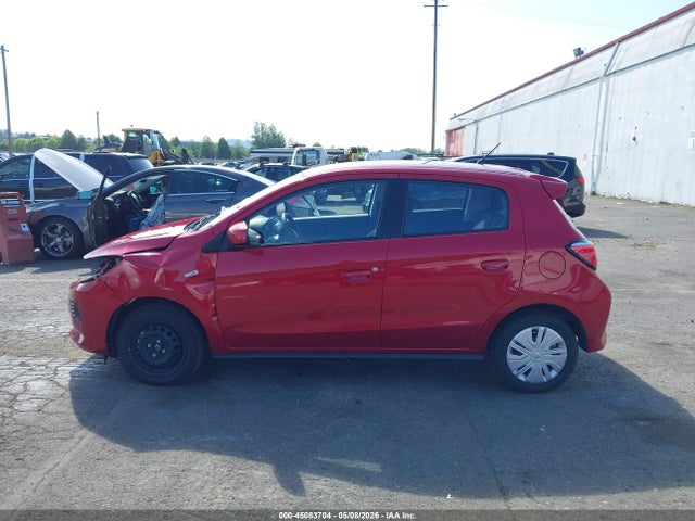 2024 Mitsubishi Mirage Es/le მანქანა იყიდება აუქციონზე, vin: ML32AUHJ8RH036143, აუქციონის ნომერი: 45083704