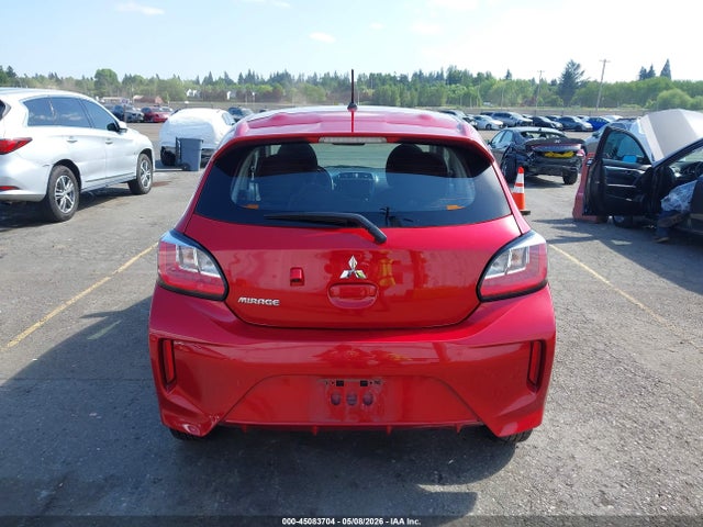 2024 Mitsubishi Mirage Es/le მანქანა იყიდება აუქციონზე, vin: ML32AUHJ8RH036143, აუქციონის ნომერი: 45083704