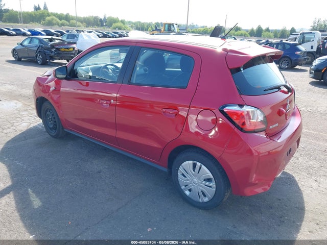 2024 Mitsubishi Mirage Es/le მანქანა იყიდება აუქციონზე, vin: ML32AUHJ8RH036143, აუქციონის ნომერი: 45083704