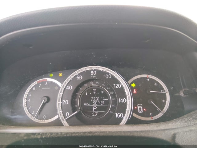 Продаж на аукціоні авто 2013 Honda Accord Ex, vin: 1HGCR2F77DA130961, номер лоту: 45083757