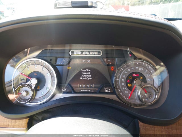 Продажа на аукционе авто 2019 Ram 1500 Laramie Longhorn, vin: 1C6SRFKT4KN868444, номер лота: 45083771