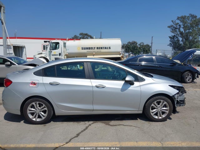 2019 Chevrolet Cruze Ls მანქანა იყიდება აუქციონზე, vin: 1G1BC5SM3K7151673, აუქციონის ნომერი: 45083772