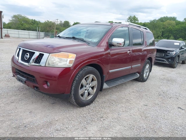 45083848 :رقم المزاد ، 5N1AA0ND1CN616807 vin ، 2012 Nissan Armada Platinum مزاد بيع