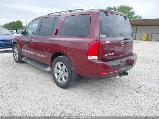 45083848 :رقم المزاد ، 5N1AA0ND1CN616807 vin ، 2012 Nissan Armada Platinum مزاد بيع