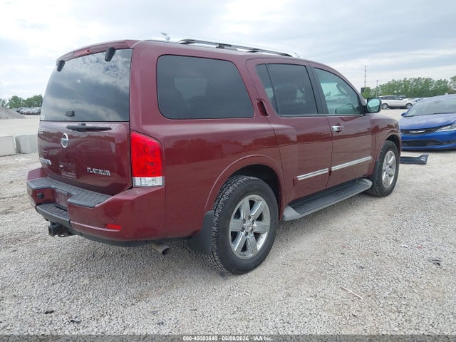 45083848 :رقم المزاد ، 5N1AA0ND1CN616807 vin ، 2012 Nissan Armada Platinum مزاد بيع