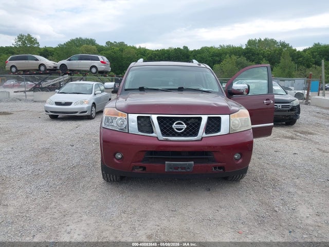 45083848 :رقم المزاد ، 5N1AA0ND1CN616807 vin ، 2012 Nissan Armada Platinum مزاد بيع