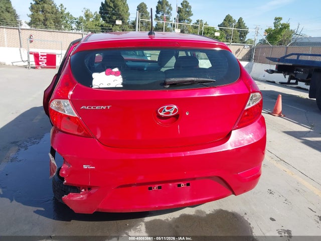 45083861 :رقم المزاد ، KMHCT5AE0EU158247 vin ، 2014 Hyundai Accent Gs مزاد بيع