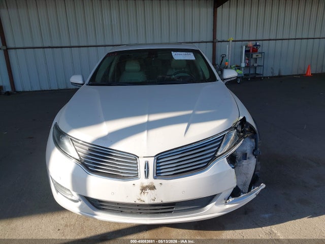 45083881 :رقم المزاد ، 3LN6L2LU6GR627710 vin ، 2016 Lincoln Mkz Hybrid مزاد بيع
