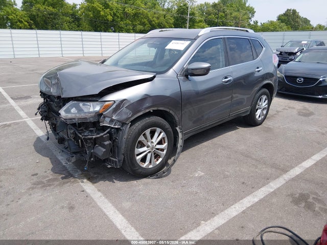 2016 Nissan Rogue Sv მანქანა იყიდება აუქციონზე, vin: KNMAT2MT8GP687063, აუქციონის ნომერი: 45083907