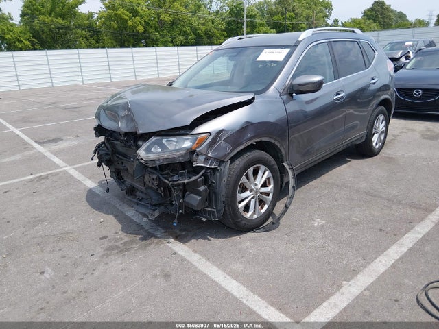 2016 Nissan Rogue Sv მანქანა იყიდება აუქციონზე, vin: KNMAT2MT8GP687063, აუქციონის ნომერი: 45083907