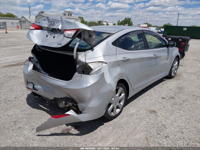 2013 Hyundai Elantra Limited მანქანა იყიდება აუქციონზე, vin: KMHDH4AE8DU850495, აუქციონის ნომერი: 45083928