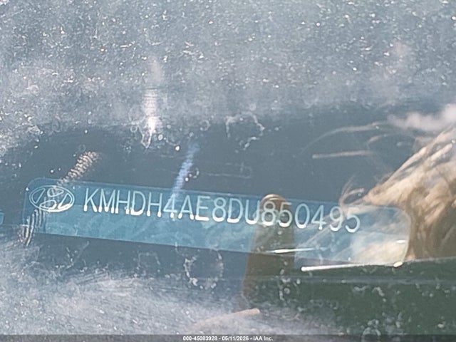 2013 Hyundai Elantra Limited მანქანა იყიდება აუქციონზე, vin: KMHDH4AE8DU850495, აუქციონის ნომერი: 45083928