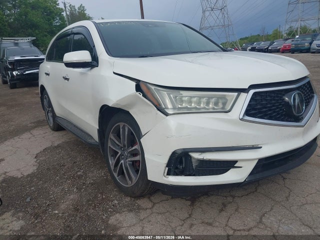 45083947 :رقم المزاد ، 5FRYD4H89HB042526 vin ، 2017 Acura Mdx Advance Package مزاد بيع