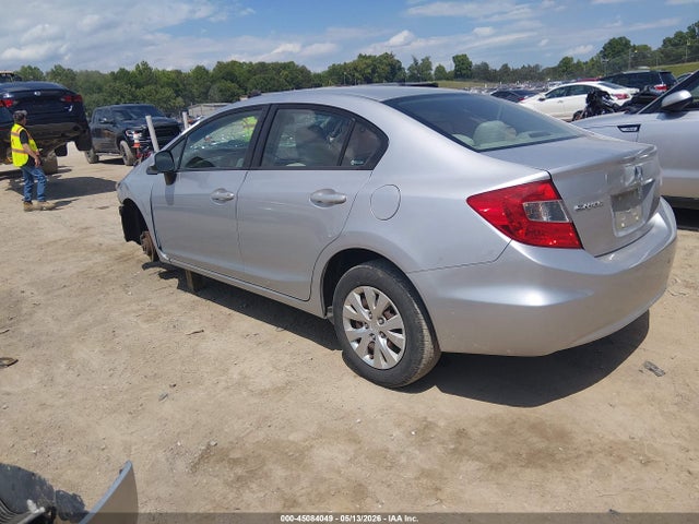 Aukcja sprzedaży 2012 Honda Civic Lx, vin: 19XFB2F58CE063507, numer aukcji: 45084049