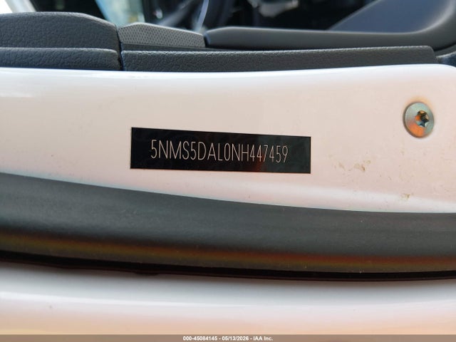 45084145 :رقم المزاد ، 5NMS5DAL0NH447459 vin ، 2022 Hyundai Santa Fe Calligraphy مزاد بيع