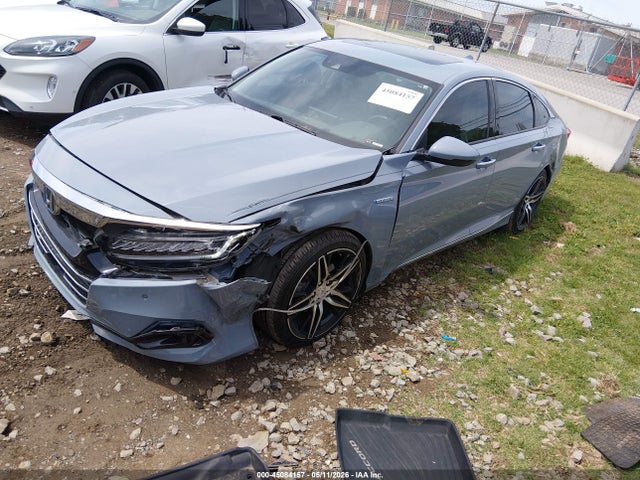 45084157 :رقم المزاد ، 1HGCV3F94NA012208 vin ، 2022 Honda Accord Hybrid Touring مزاد بيع