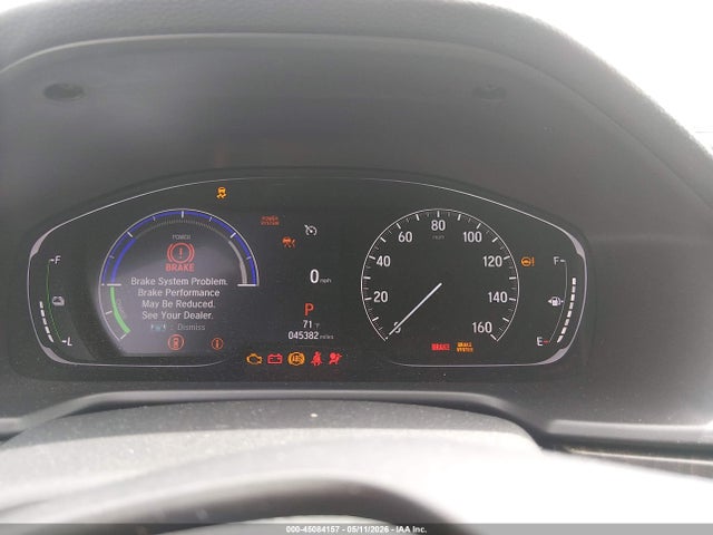 45084157 :رقم المزاد ، 1HGCV3F94NA012208 vin ، 2022 Honda Accord Hybrid Touring مزاد بيع