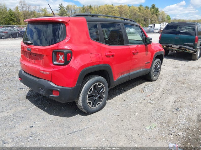 Aukcja sprzedaży 2016 Jeep Renegade Trailhawk, vin: ZACCJBCT7GPD57658, numer aukcji: 45084258