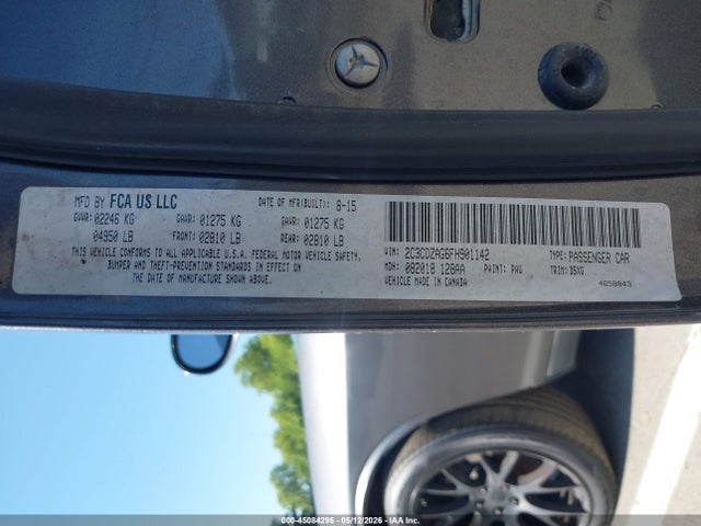 2C3CDZAG6FH901142 Dodge Challenger Sxt
