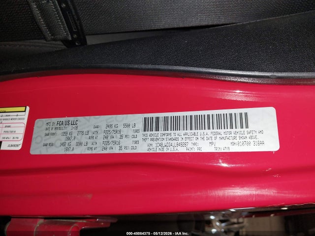 1C4BJWDG4JL849287 Jeep Wrangler Jk Unlimited Sport 4x4