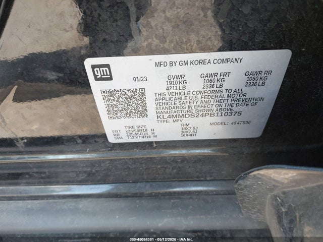 KL4MMDS24PB110375 Buick Encore Gx Select Fwd